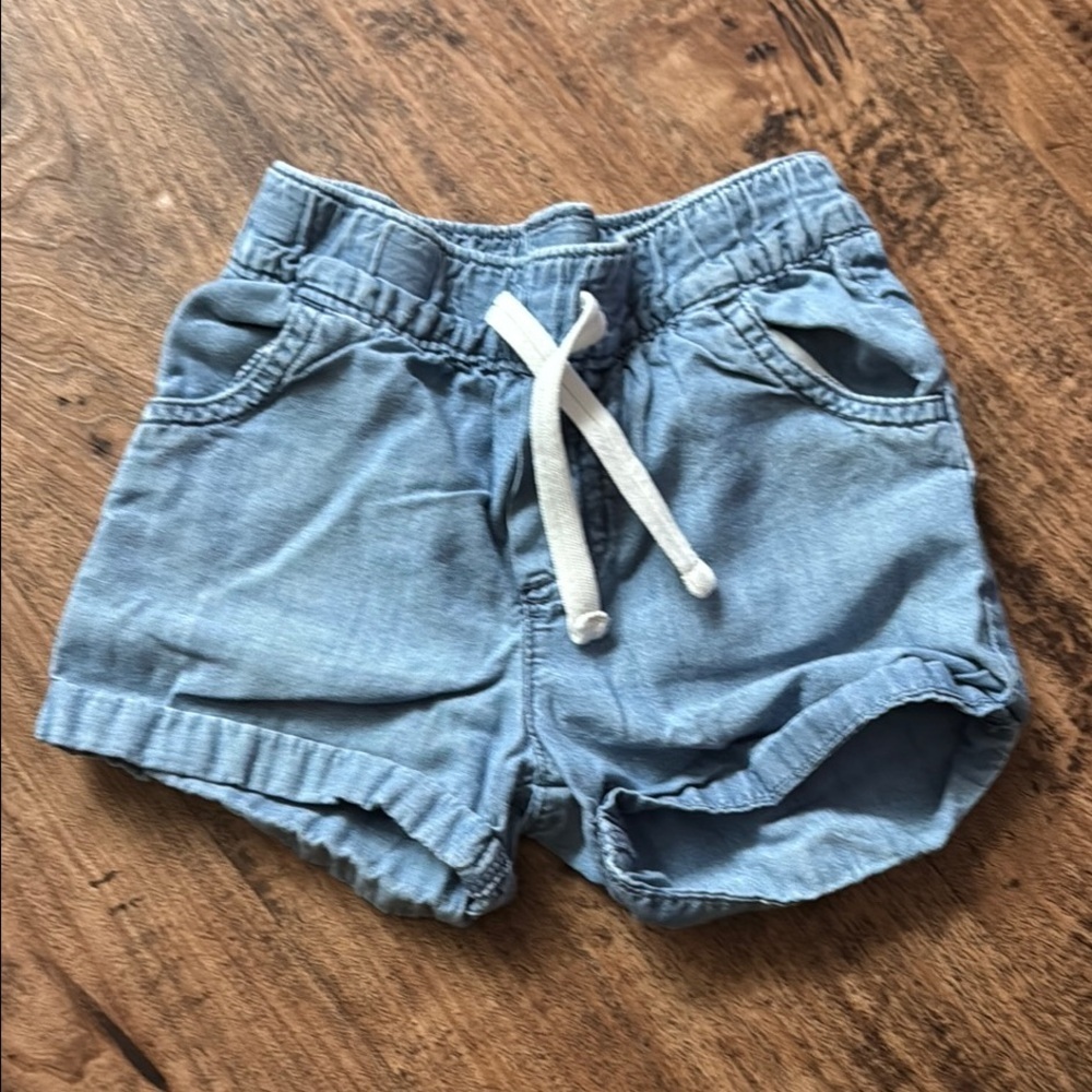 Blue Kids Denim Shorts